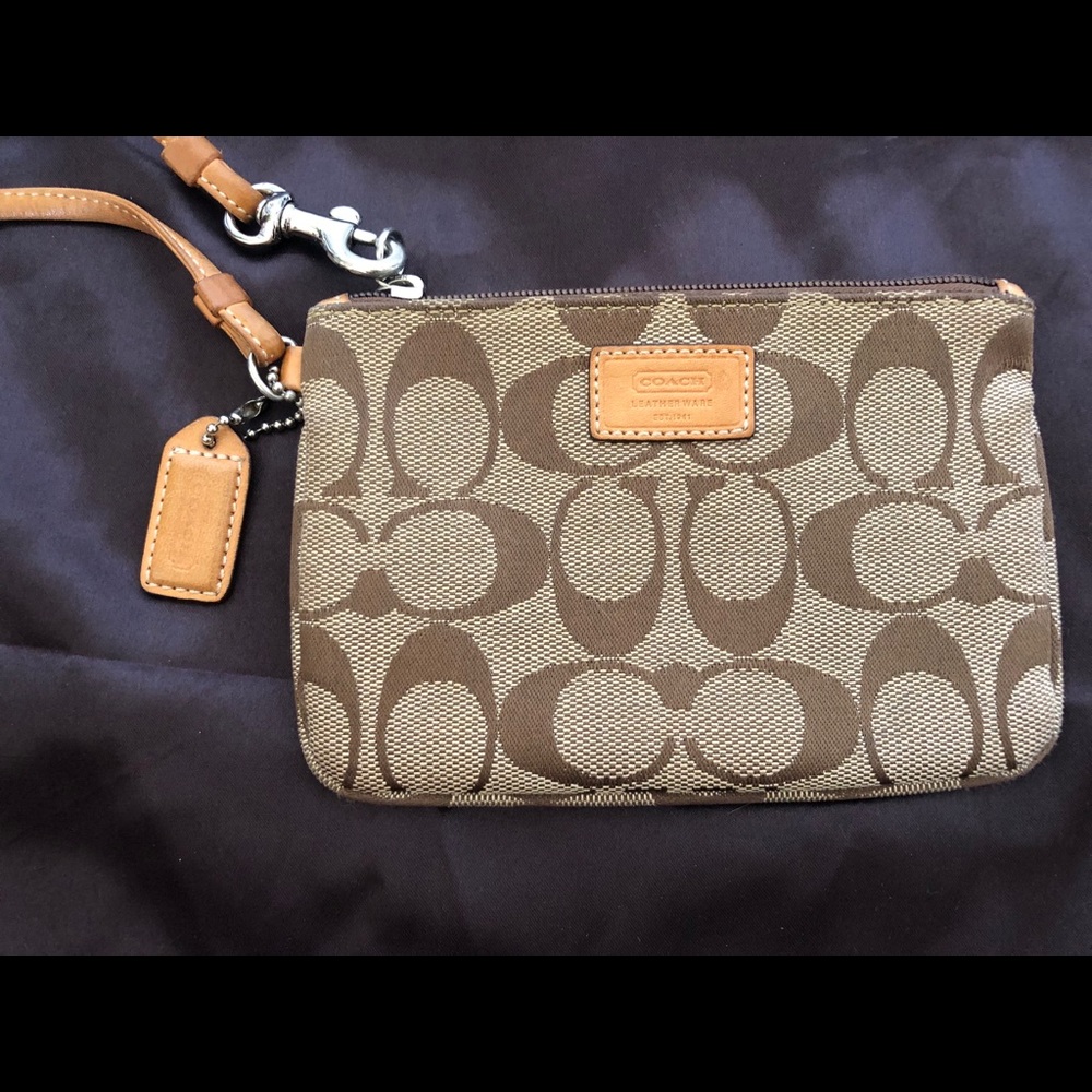 Coach wristlet